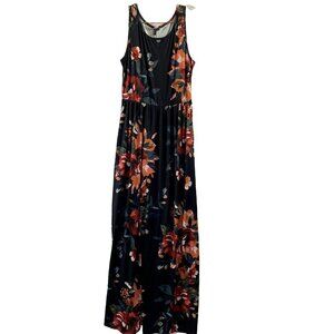 Zattcas Women's Floral Long Summer Dress